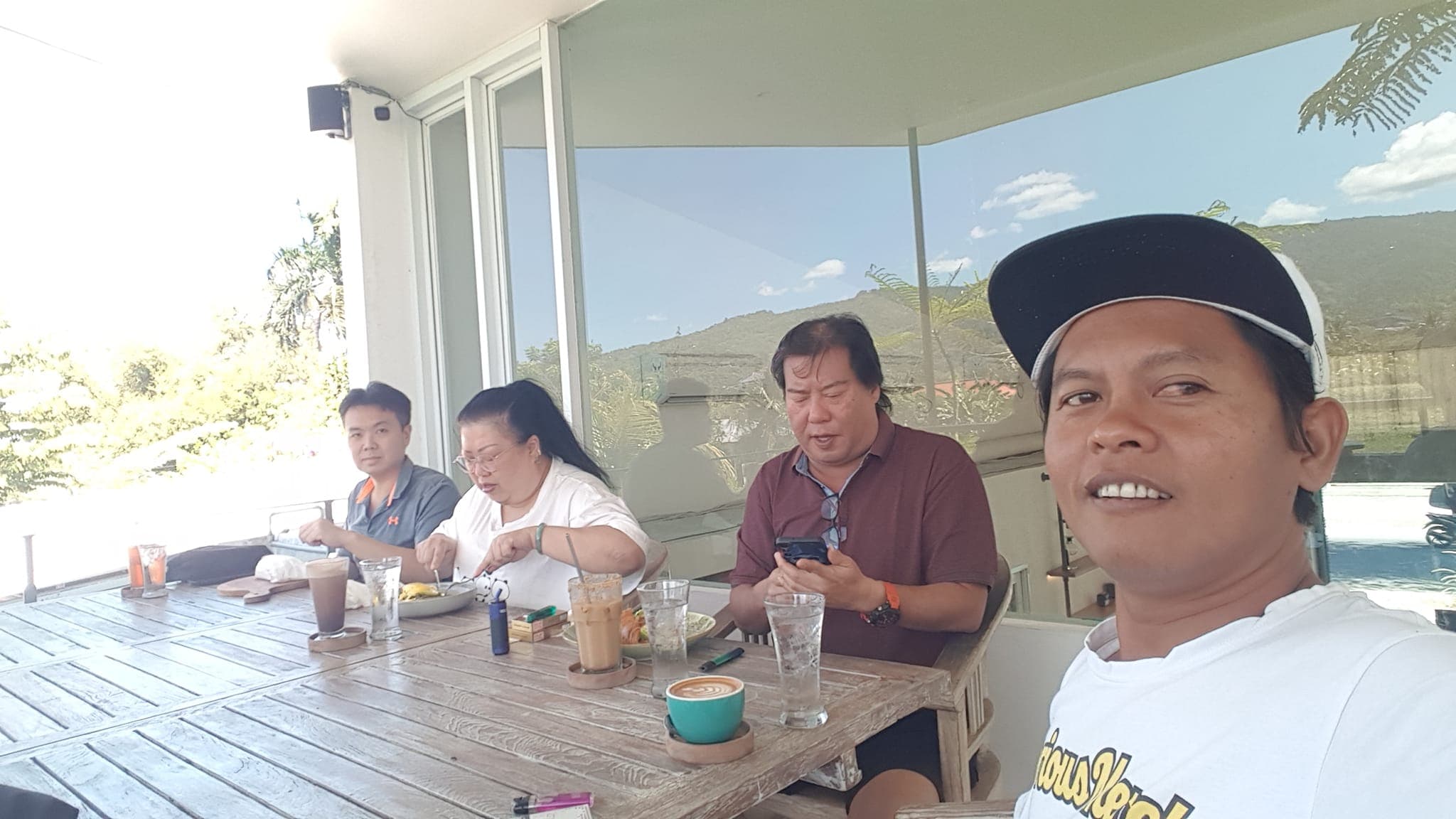 Happy customer in Bali